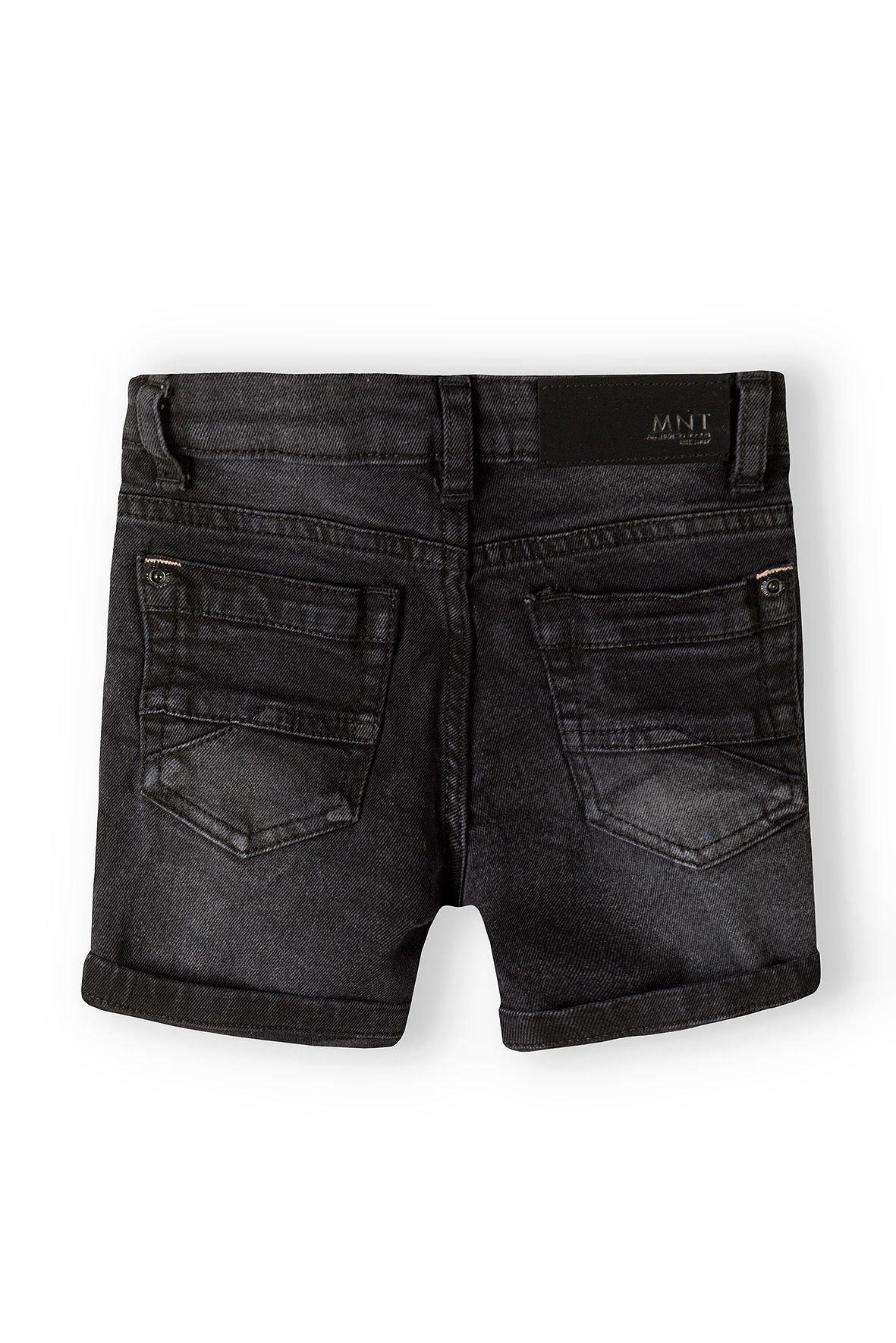 Black denim shop shorts dorothy perkins